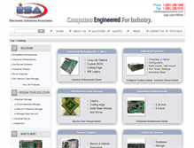 Tablet Screenshot of esapcsolutions.com